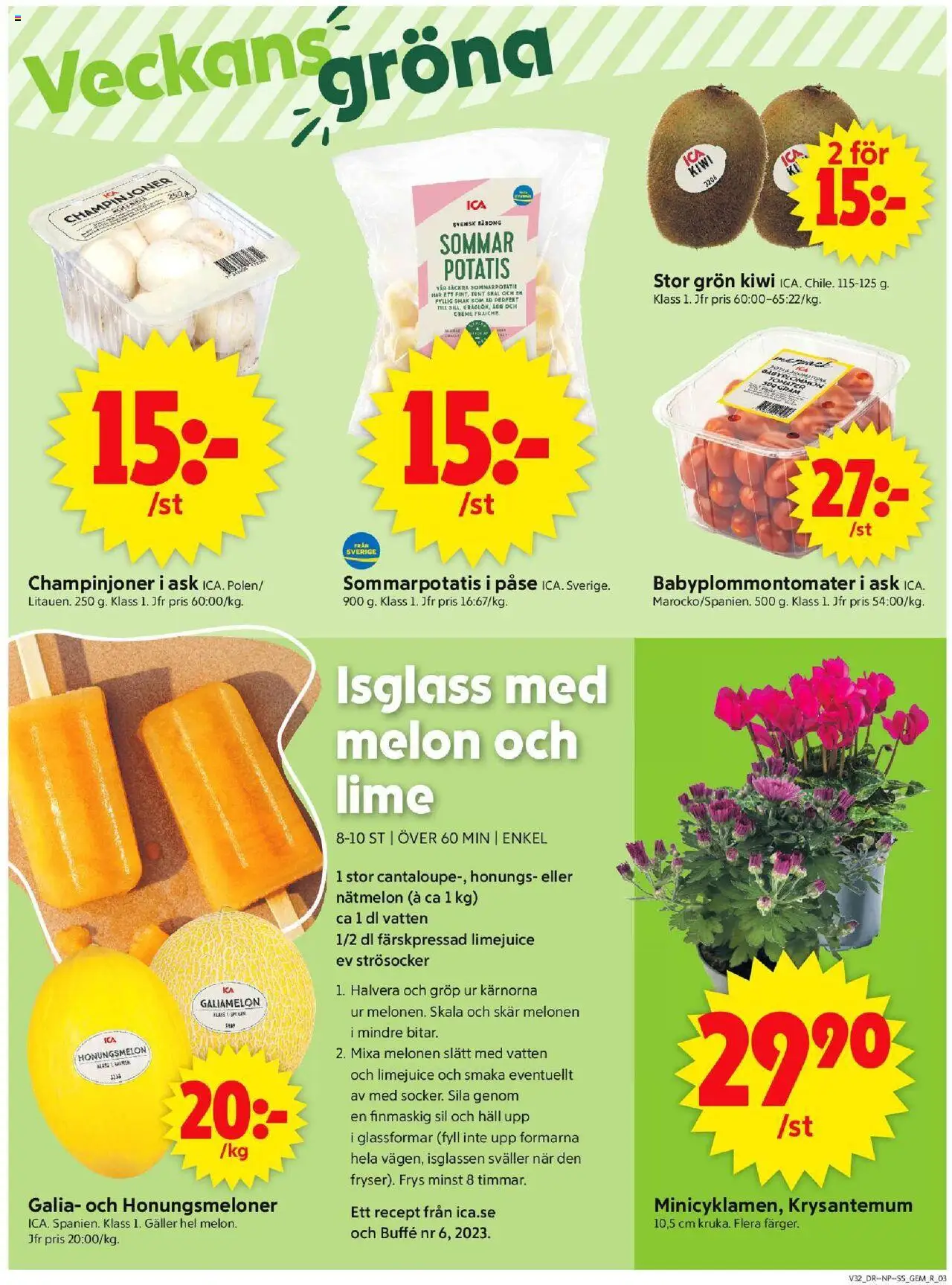 ICA Supermarket reklamblad aktuell från 04.08.2025 | Sida: 3