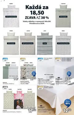 JYSK leták platný od 24.11.2025 | Strana: 14 | Produkty: Plachta, Obliečky