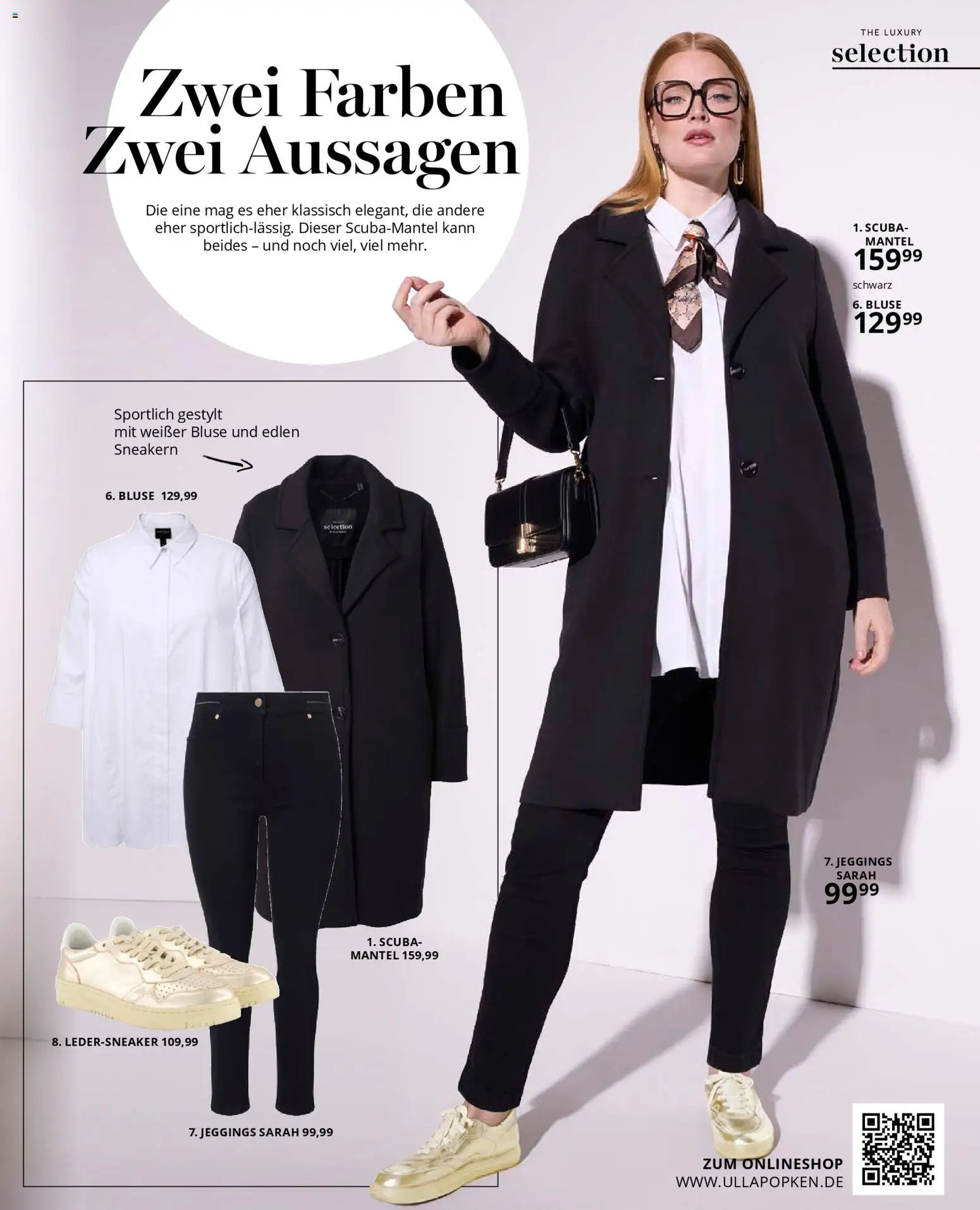 Ulla Popken Prospekt 	 – gültig ab 01.01.2026 | Seite: 57 | Produkte: Bluse, Mantel