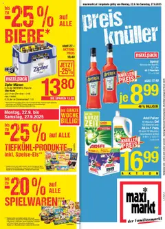 Maximarkt Flugblatt ab 22.09.2025 gültig