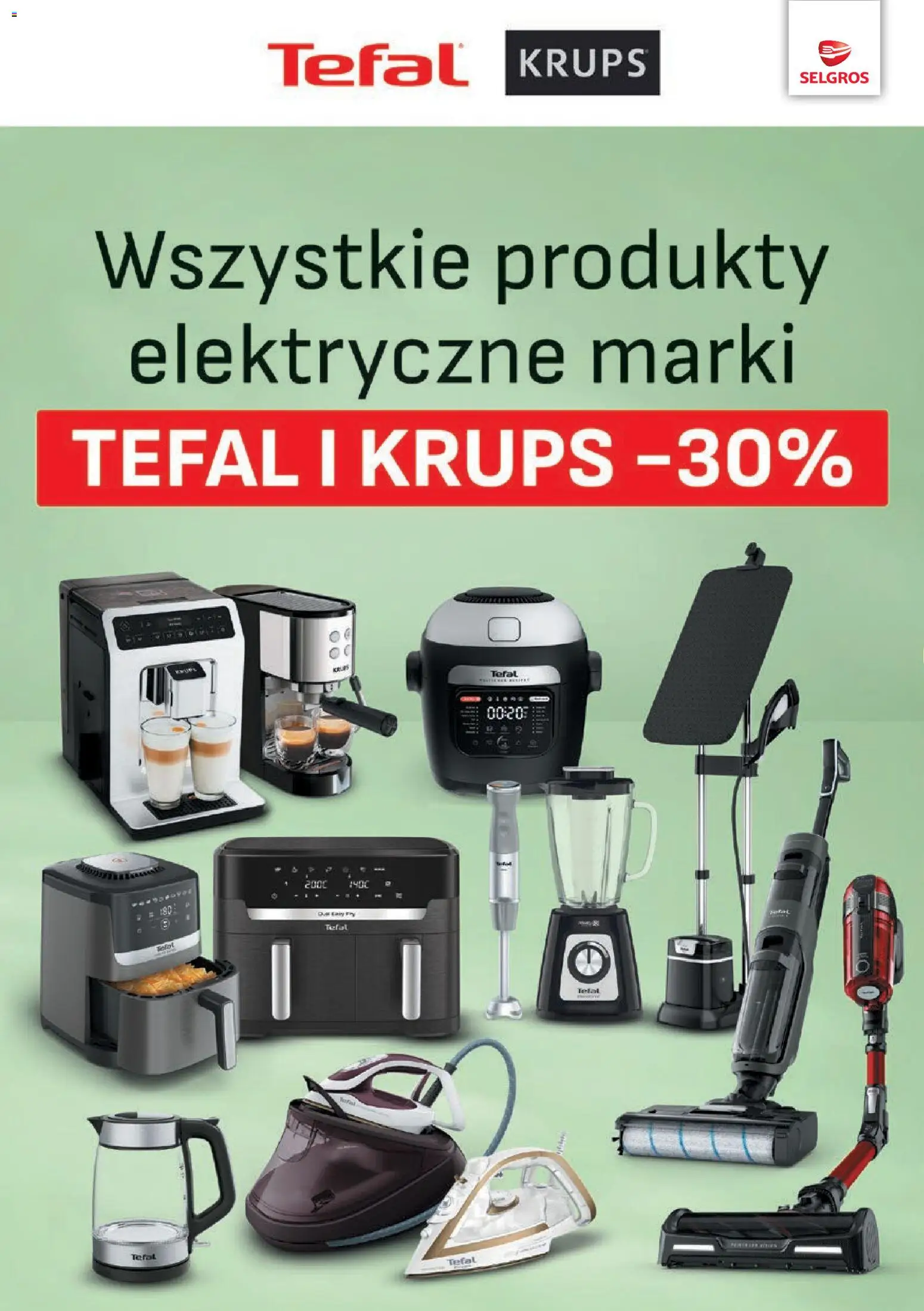 Selgros cash&carry gazetka - Oferta Spożywcza od 05.03.2026 | Strona: 23 | Produkty: Tefal