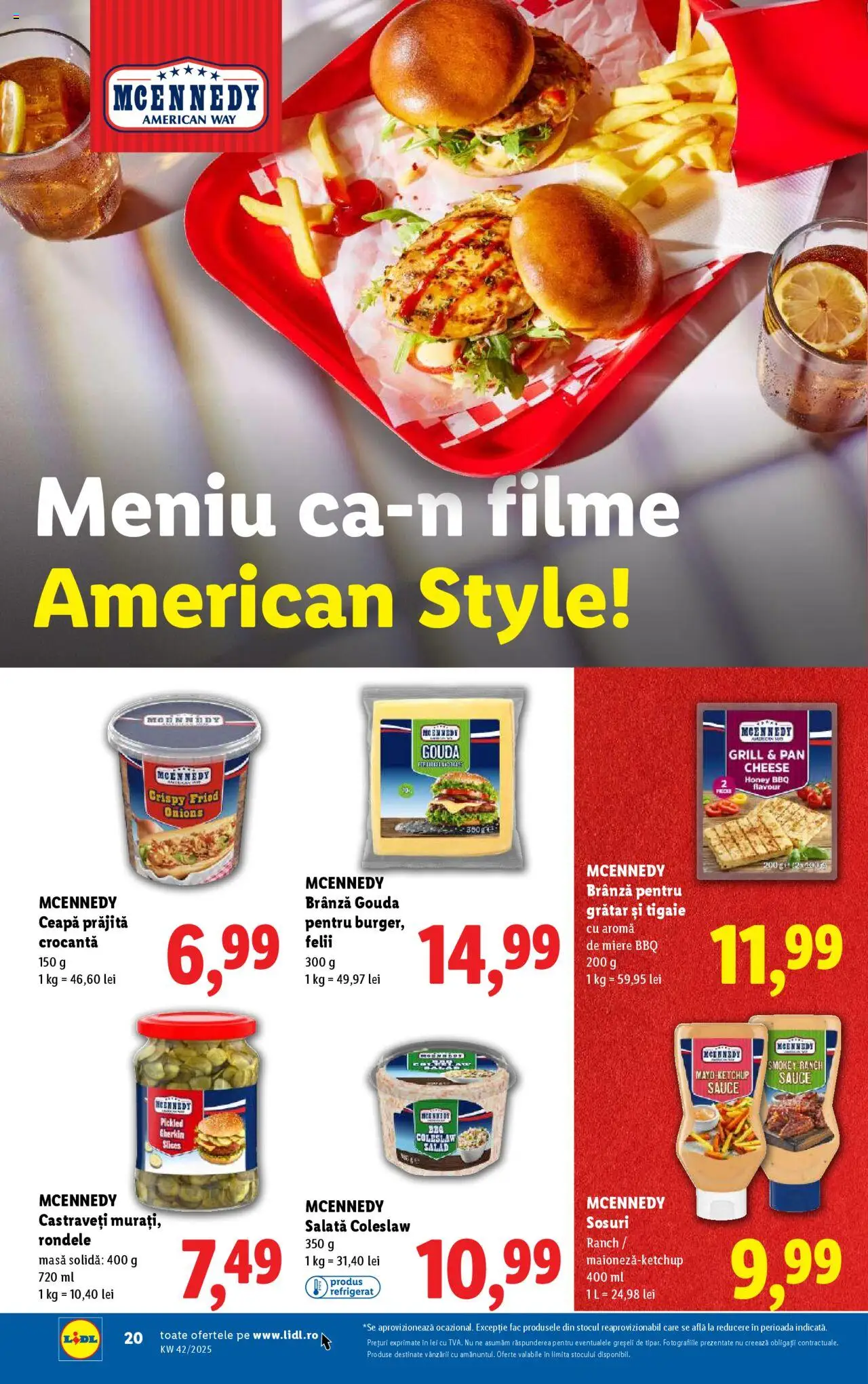 Noul catalog Lidl – valabil de la 13.10.2025 | Pagină: 20 | Produse: Grill, Grătar, Masă, Gouda