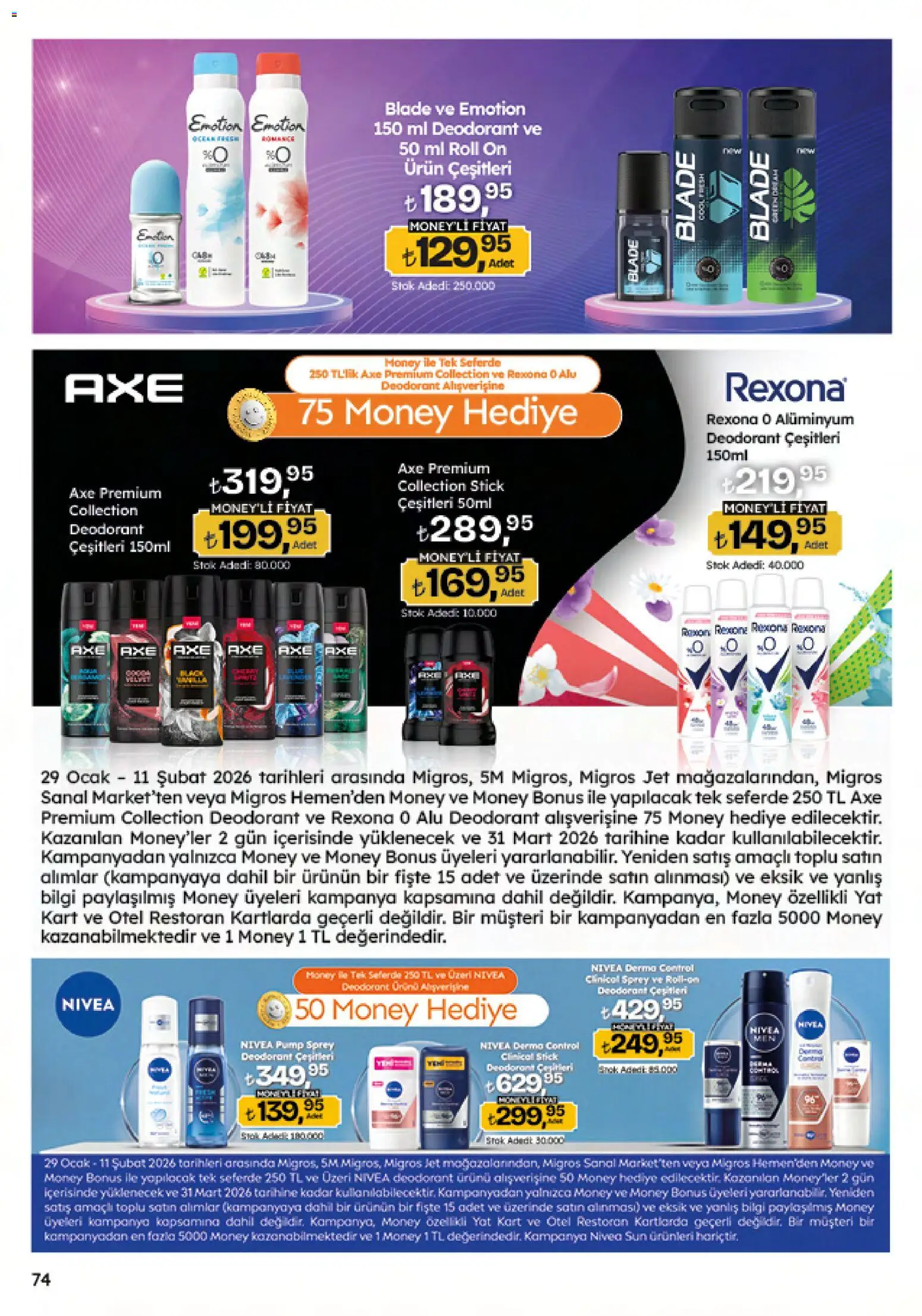 Migros Katalog - Migroskop - 29.01.2026 tarihinden itibaren geçerlidir | Sayfa: 74