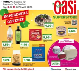 Anteprima del volantino Oasi Superstore catalogo valido a partire dal 03.01.2026