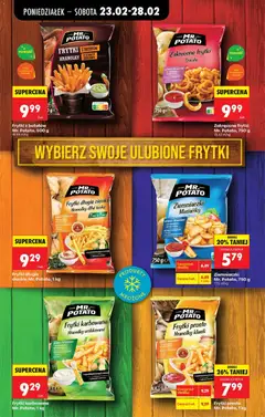 Pogląd oferty "Zakręcone frytki Mr. Potato, 750 g, Zakręcone frytki Špirály" - ważna od 23.02.2026 | Strona: 78