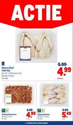 Makro - Folder - Voorbeeld van een folder van Makro, geldig van 19.11.2025 | Pagina: 16 | Producten: Schaal, Kip
