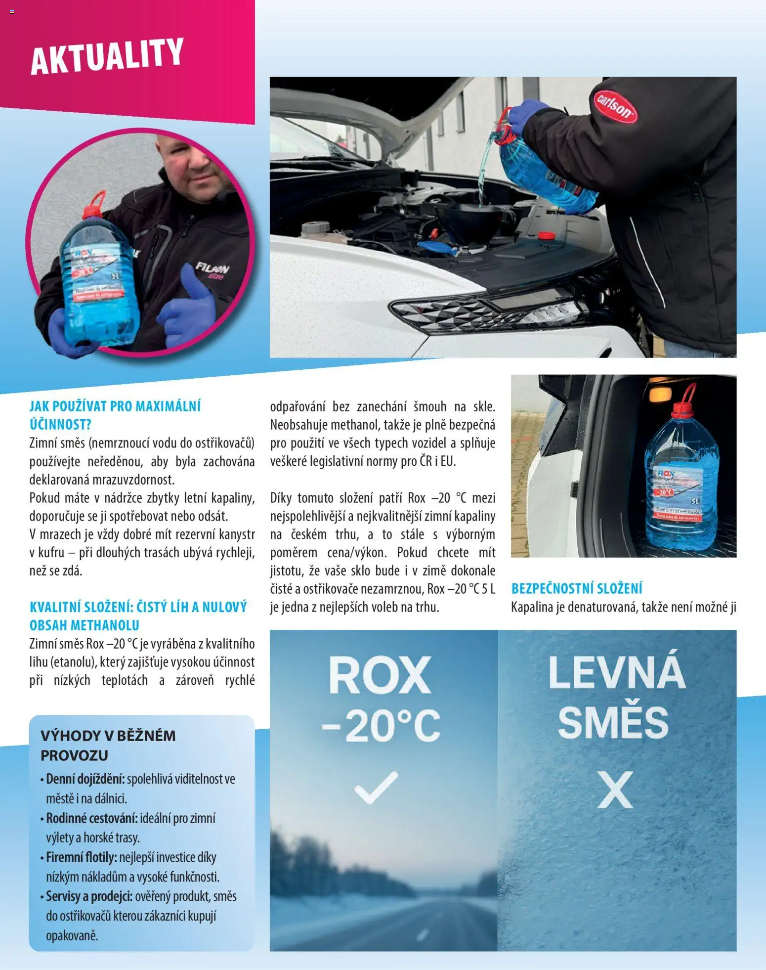Skvělé tipy na vánoční dárky! od 11.12.2025 | Strana: 5 | Produkty: Směs do ostřikovačů, Kanystr