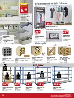 Bauhaus Aktionen ab 29.12.2025 gültig | Seite: 26 | Produkte: Kleiderschrank, Wein, Schuhregal, Weinregal