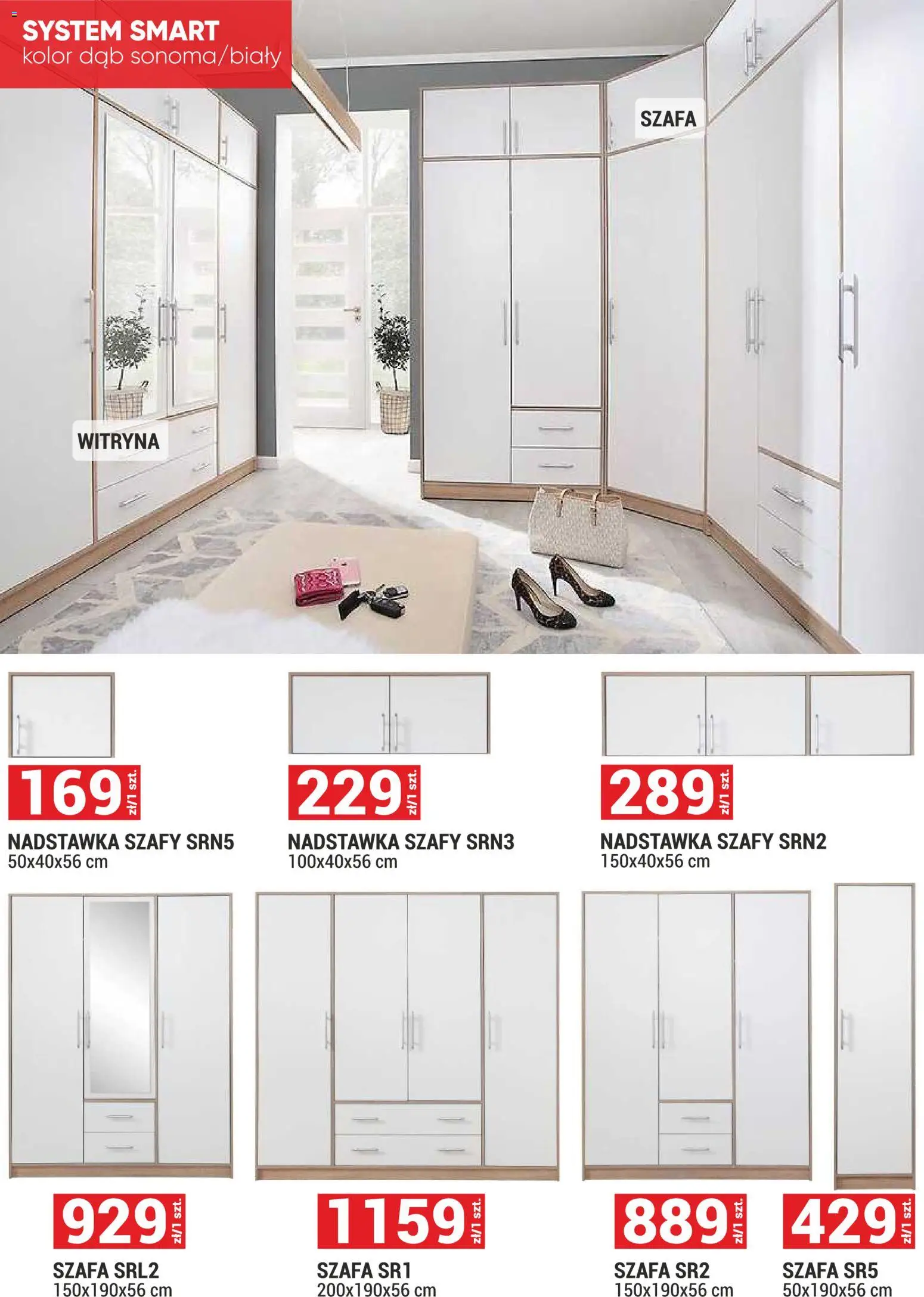Merkury Market Gazetka - Meble, Wypoczynki, Materace od 01.03.2026 | Strona: 32 | Produkty: Szafa, Witryna