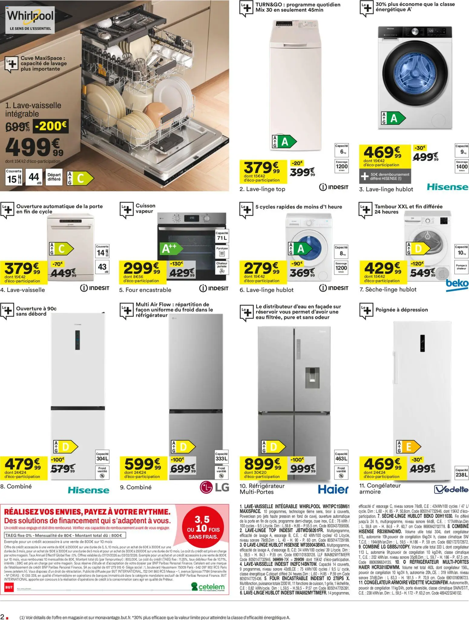 {H1} | Page: 2 | Produits: Congélateur armoire, Congélateur, Porte, Armoire