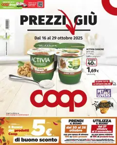 Anteprima del volantino COOP Genova catalogo valido a partire dal 16.10.2025