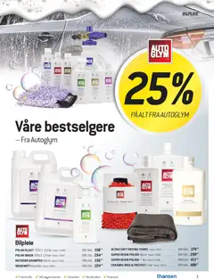 Forhåndsvisning av THANSEN kundeavis gyldig fra 24.04.2026 | Side: 3 | Produkter: Суміш дитяча, Shampoo, Interiør