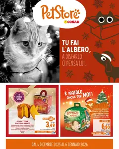 Anteprima del volantino Conad PetStore Piemonte catalogo valido a partire dal 04.12.2025