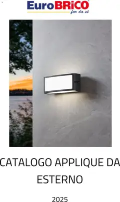 Anteprima del volantino Eurobrico Applique da Esterno catalogo valido a partire dal 23.07.2025