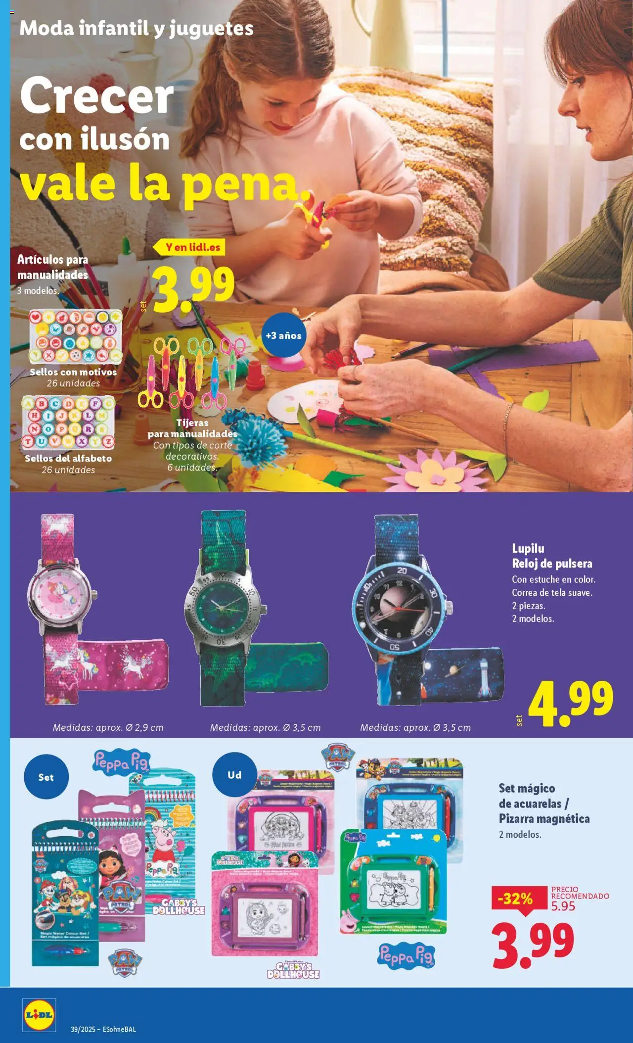 Lidl folleto de bazar │ válido desde el 22.09.2025 | Página: 28 | Productos: Reloj, Juguetes