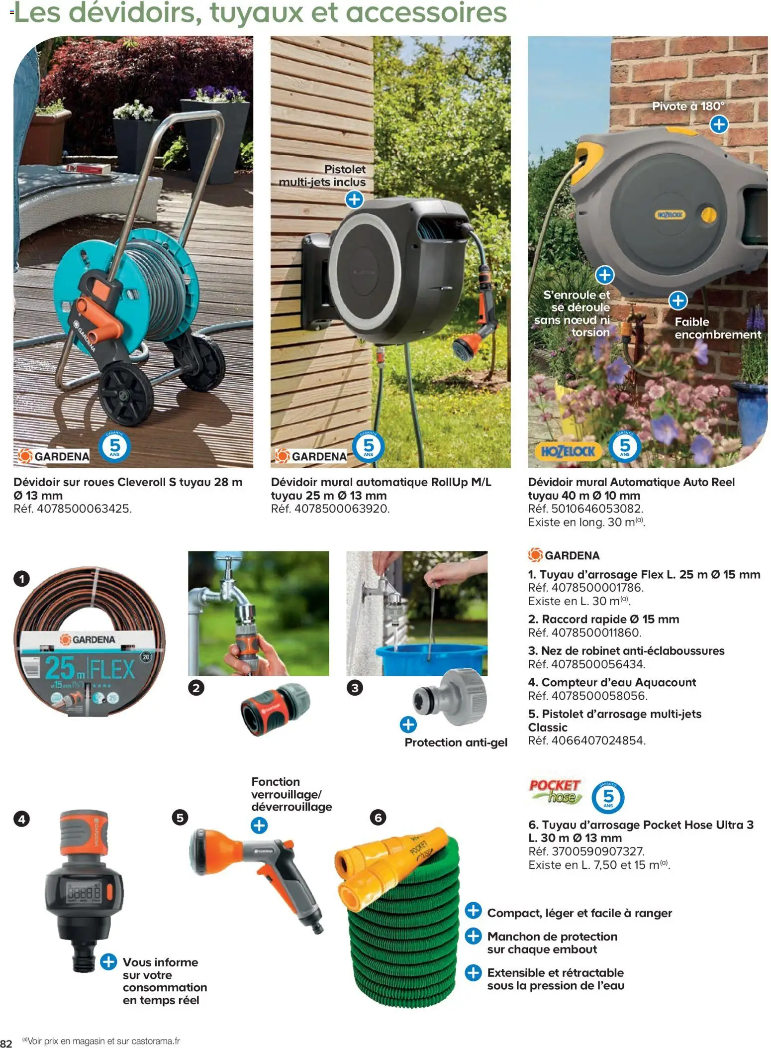 {H1} | Page: 82 | Produits: Robinet, Tuyau, Tuyau d’arrosage