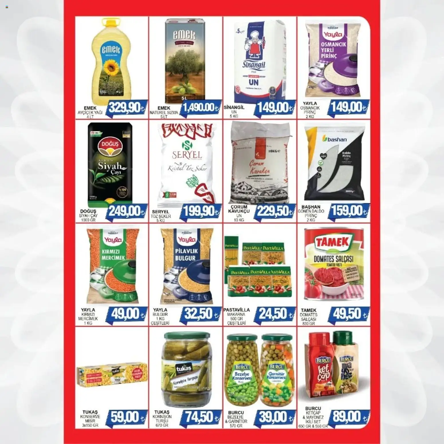 Furpa Katalog - 13.03.2026 tarihinden itibaren geçerlidir | Sayfa: 3 | Ürünler: Çay, Şeker, Makarna, Bezelye