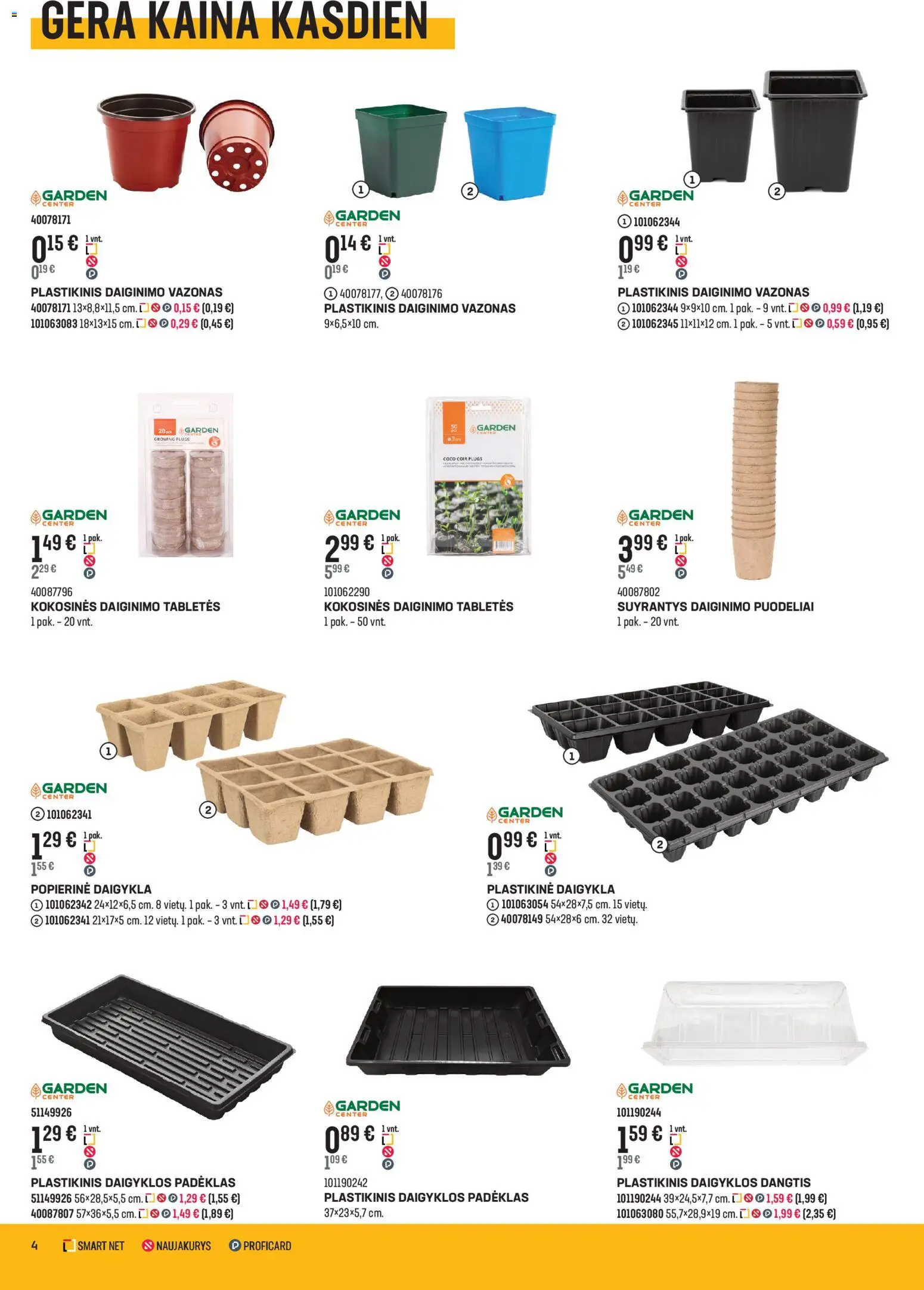 Senukai akcijos nuo 04.02.2026 | Puslapis: 4 | Prekių: Vazonas