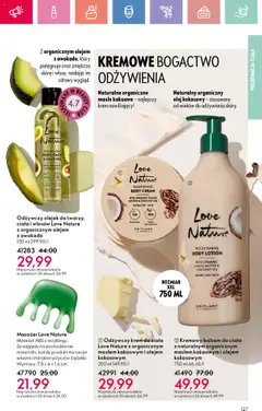 Oriflame Katalog 12 2025 od 17.08.2025 | Strona: 127 | Produkty: Masło, Olej, Body, Awokado