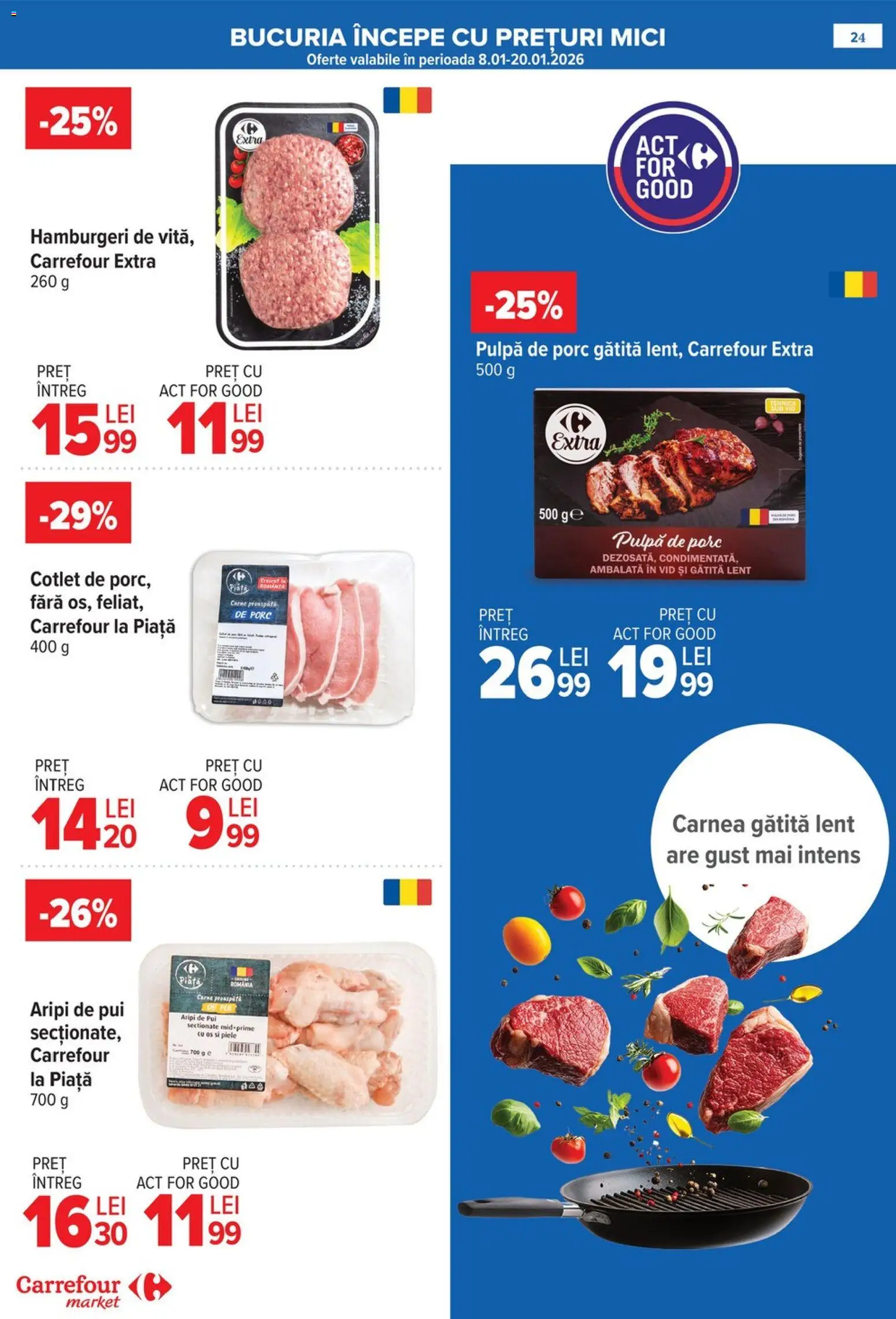 Noul catalog Carrefour – valabil de la 14.01.2026 | Pagină: 25 | Produse: Lait de coco, Hacıyatmaz Kedi Oyuncağı, Mici