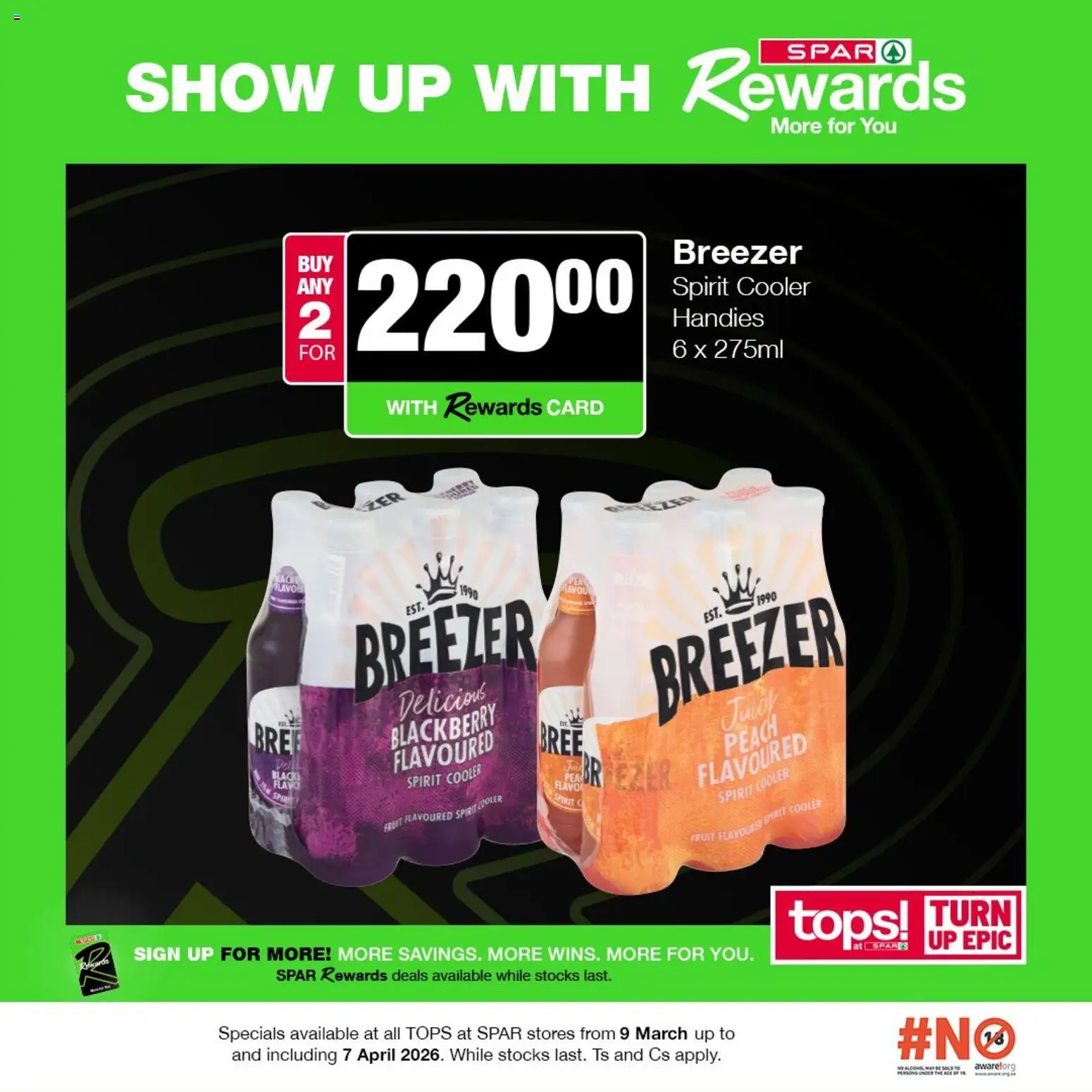 New Tops at Spar catalogue – valid from 09.03.2026 | Page: 11 | Products: Cooler, Fruit, Peach