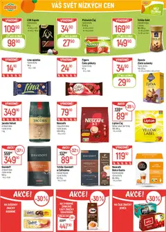 Náhled letáku Globus leták od 19.11.2025 | Strana: 36 | Produkty: Jacobs, Segafredo, Esíčka, Jacobs velvet