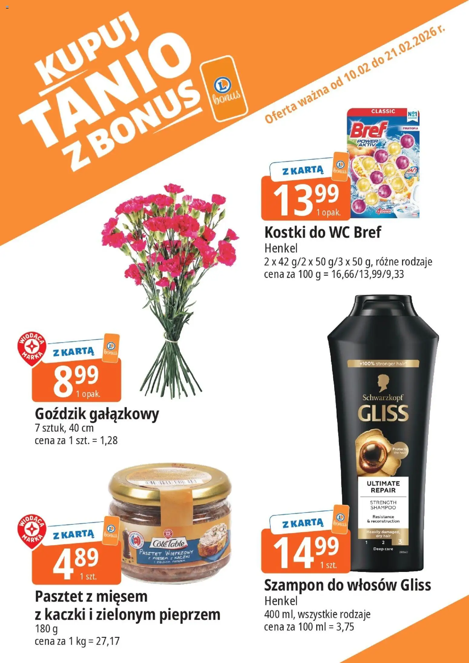 E.Leclerc Gazetka - Kłodzko kupony dodatkowe od 10.02.2026 | Strona: 10