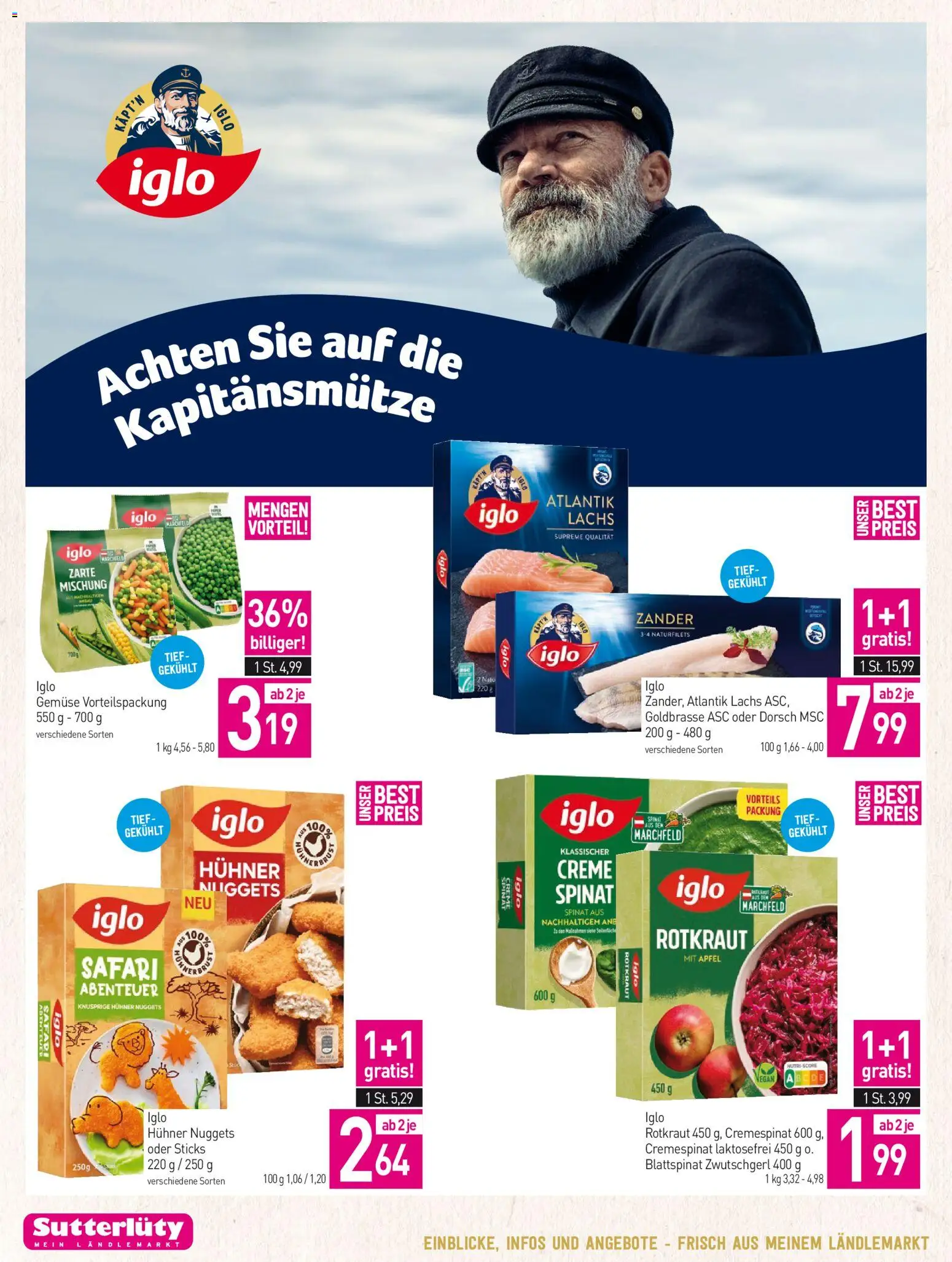 Sutterlüty Flugblatt gültig ab 11.12.2025 | Seite: 24 | Produkte: Gemüse, Creme, Äpfel