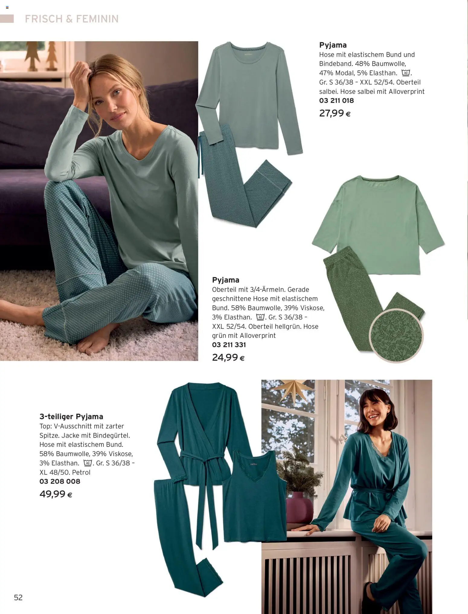 Tchibo Eduscho - Katalog Frühling 2026 gültig ab 23.03.2026 | Seite: 52 | Produkte: Jacke, Hose, Pyjama