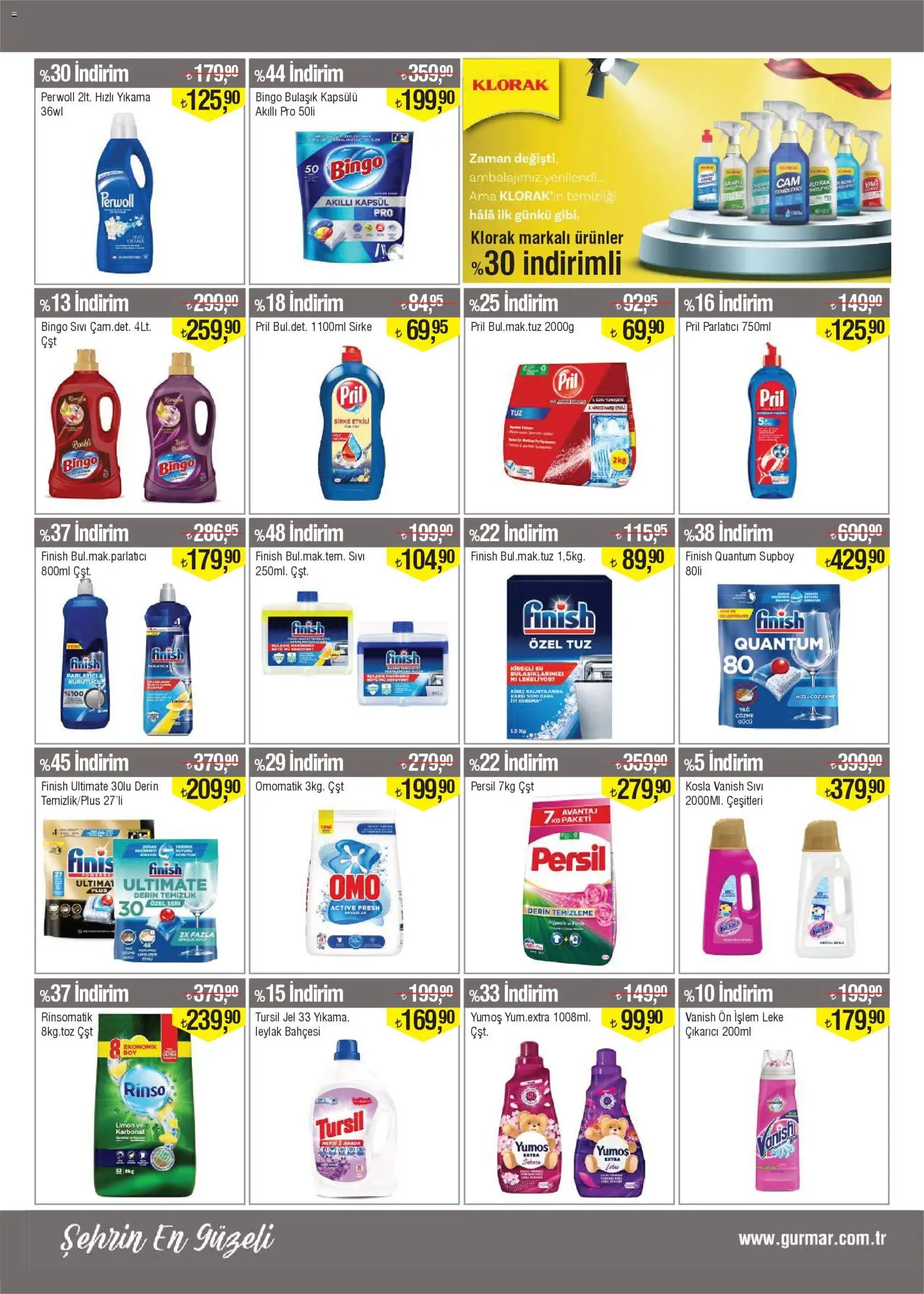 Gürmar Katalog - 15.11.2025 tarihinden itibaren geçerlidir | Sayfa: 15 | Ürünler: Sirke, Parlatıcı, Tuz, Limon