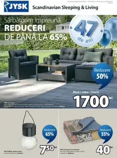 Ofertele JYSK valabile de la 25.03.2026