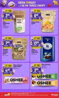 POLOmarket Gazetka - Frikasowe hity od 09.07.2025 | Strona: 8 | Produkty: Mango, Mąka bezglutenowa, Baton, Mąka kukurydziana