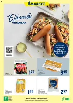 Katso S-market tarjoukset - Elämä on ruokaa voimassa alkaen 23.07.2025