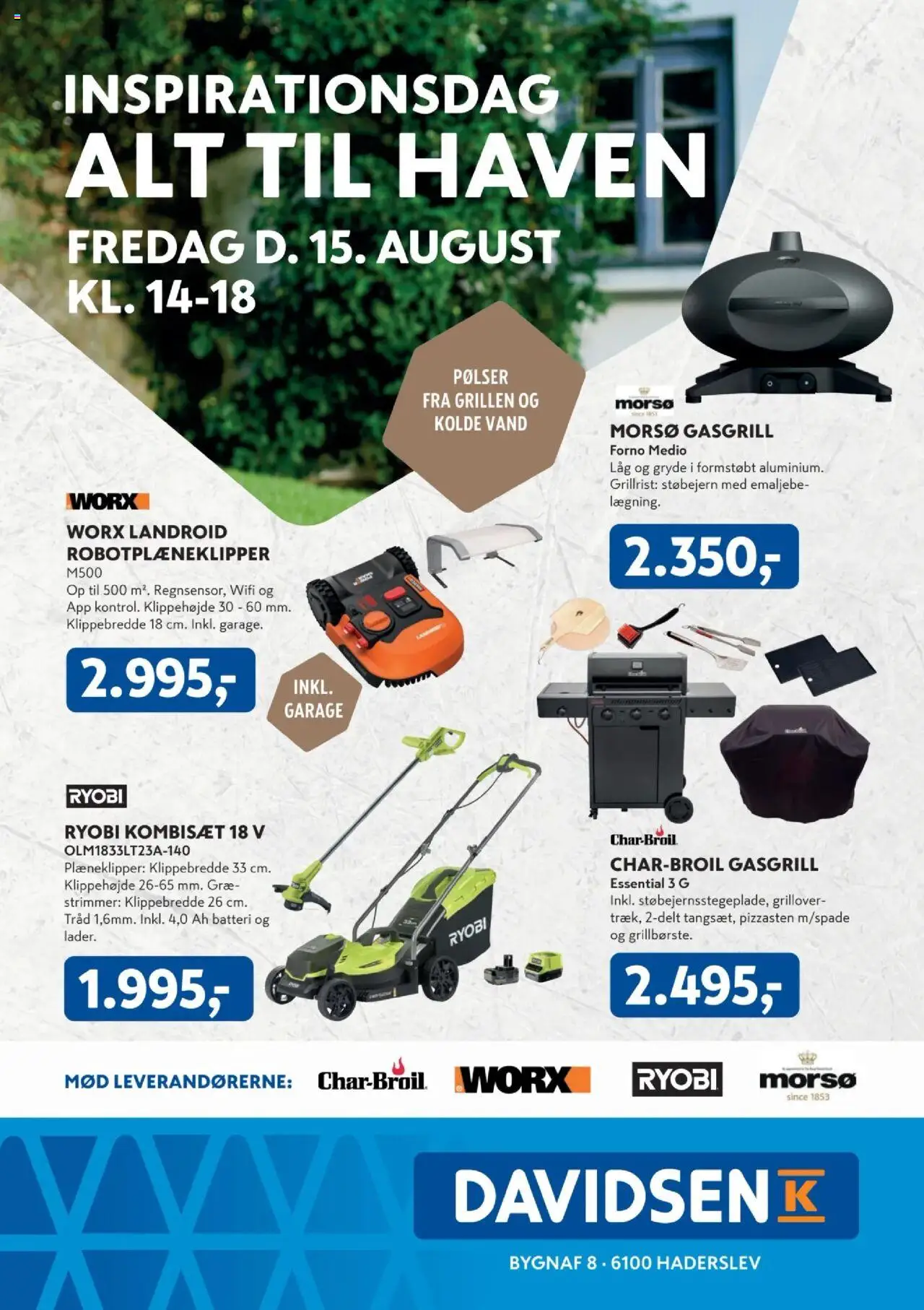 Davidsen Tilbudsavis gyldig fra 15.08.2025 | Side: 1 | Produkter: Pølser, Batteri