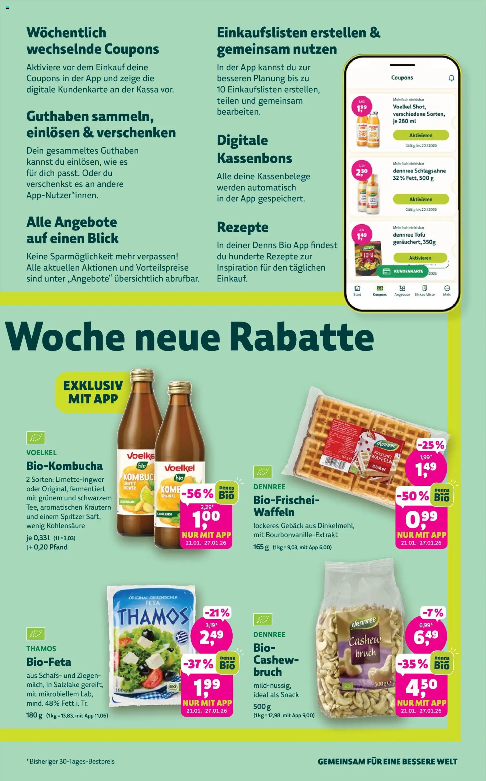 Denns BioMarkt Flugblatt gültig ab 14.01.2026 | Seite: 3 | Produkte: Mango