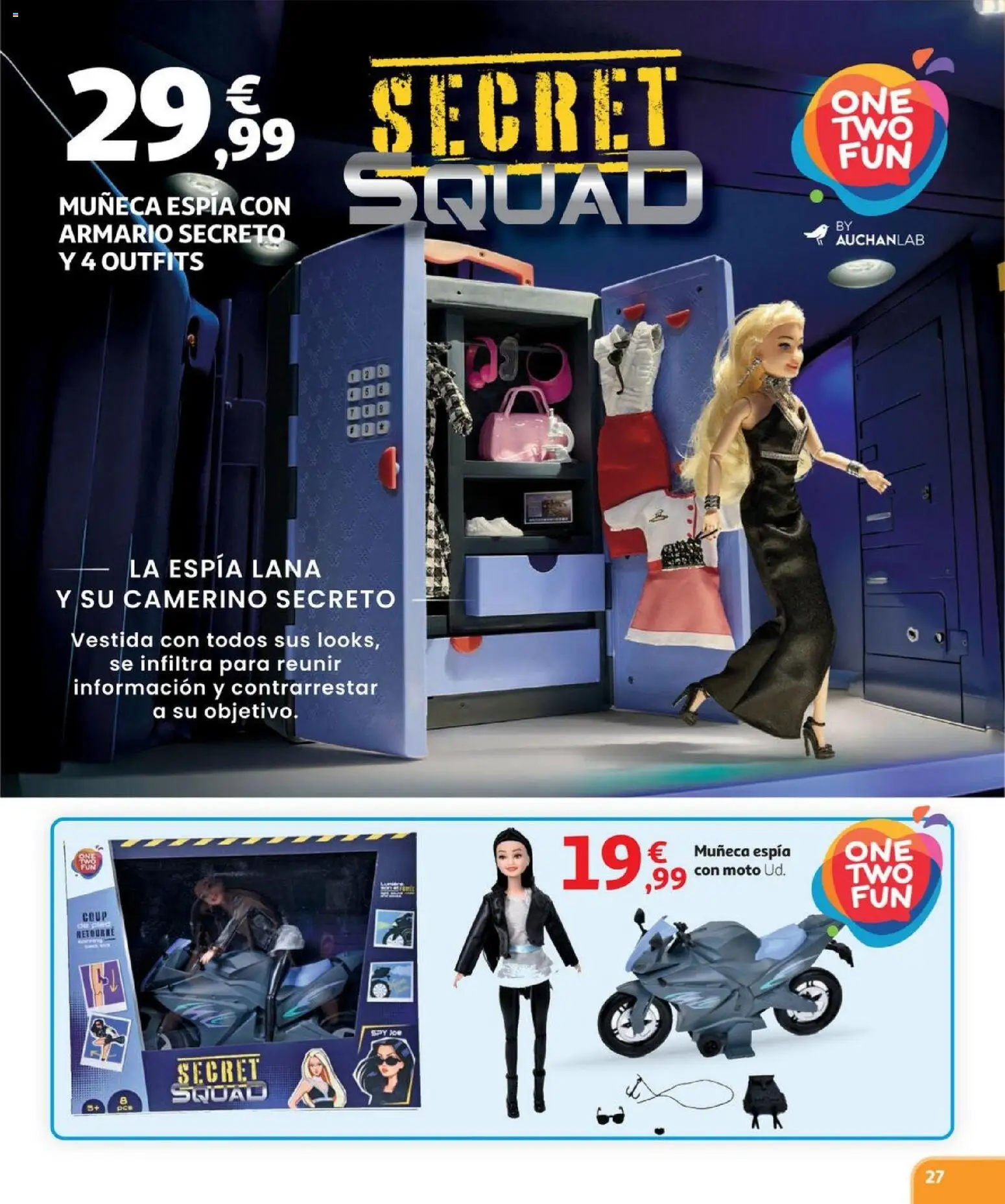 Alcampo - Juguetes HG │ válido desde el 03.11.2025 | Página: 27 | Productos: Muñeca, Armario