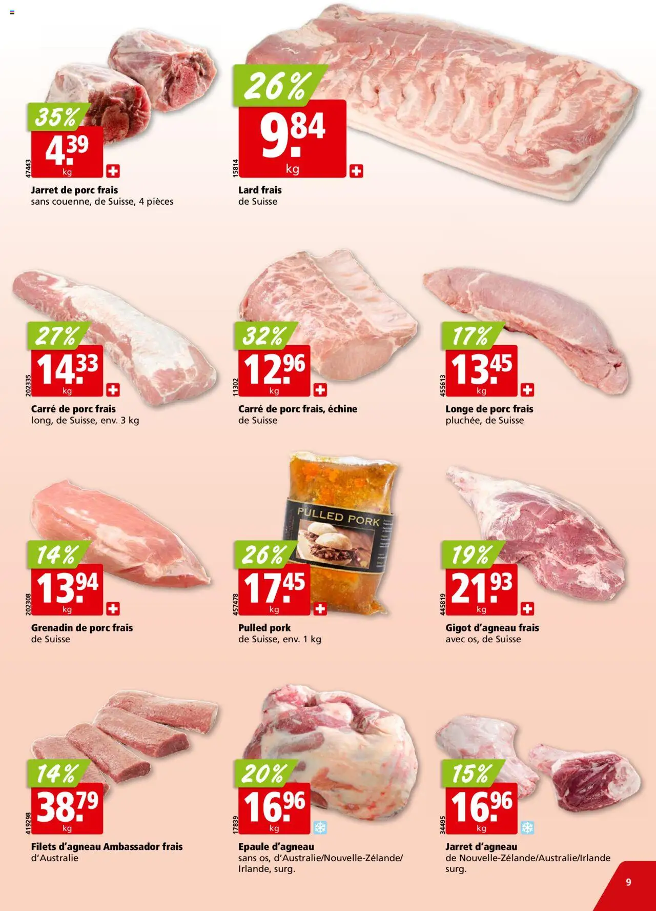 Aligro Aktionen - Chavannes, Matran, Genf, Sitten ab 28.07.2025 | Seite: 9