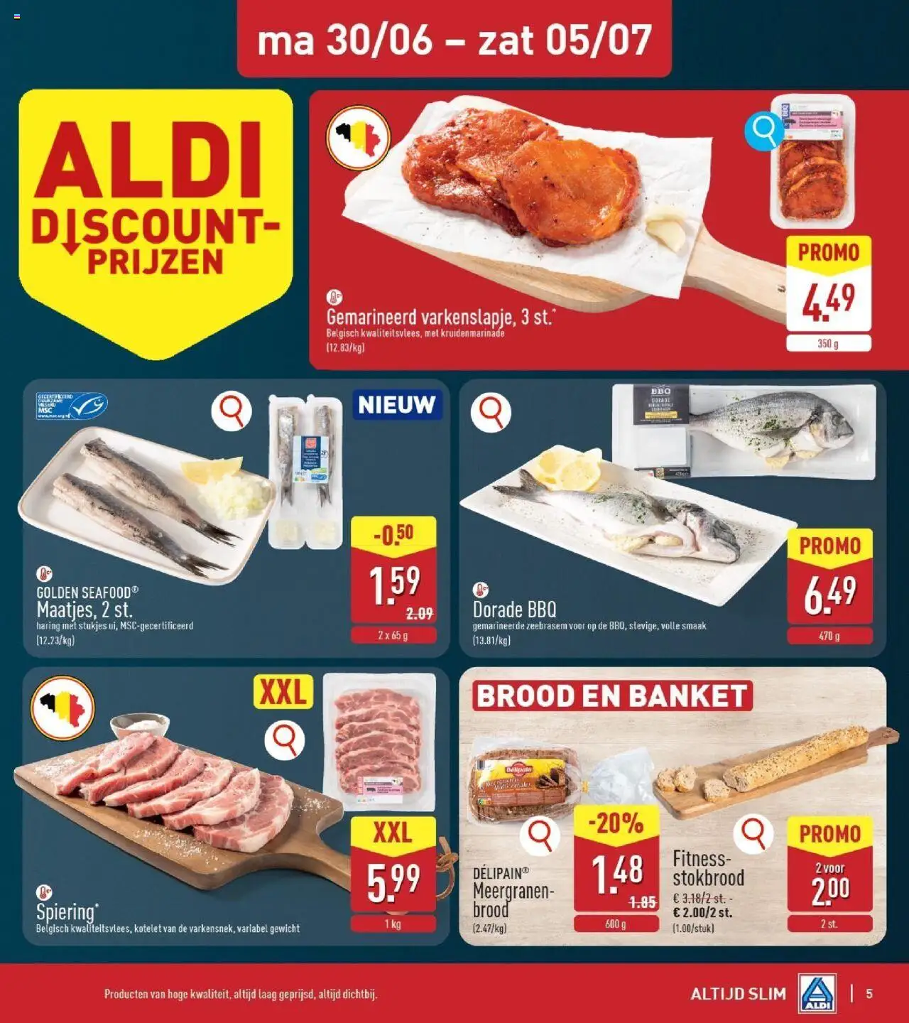  | Pagina: 5 | Producten: Stokbrood, Gewicht, Brood