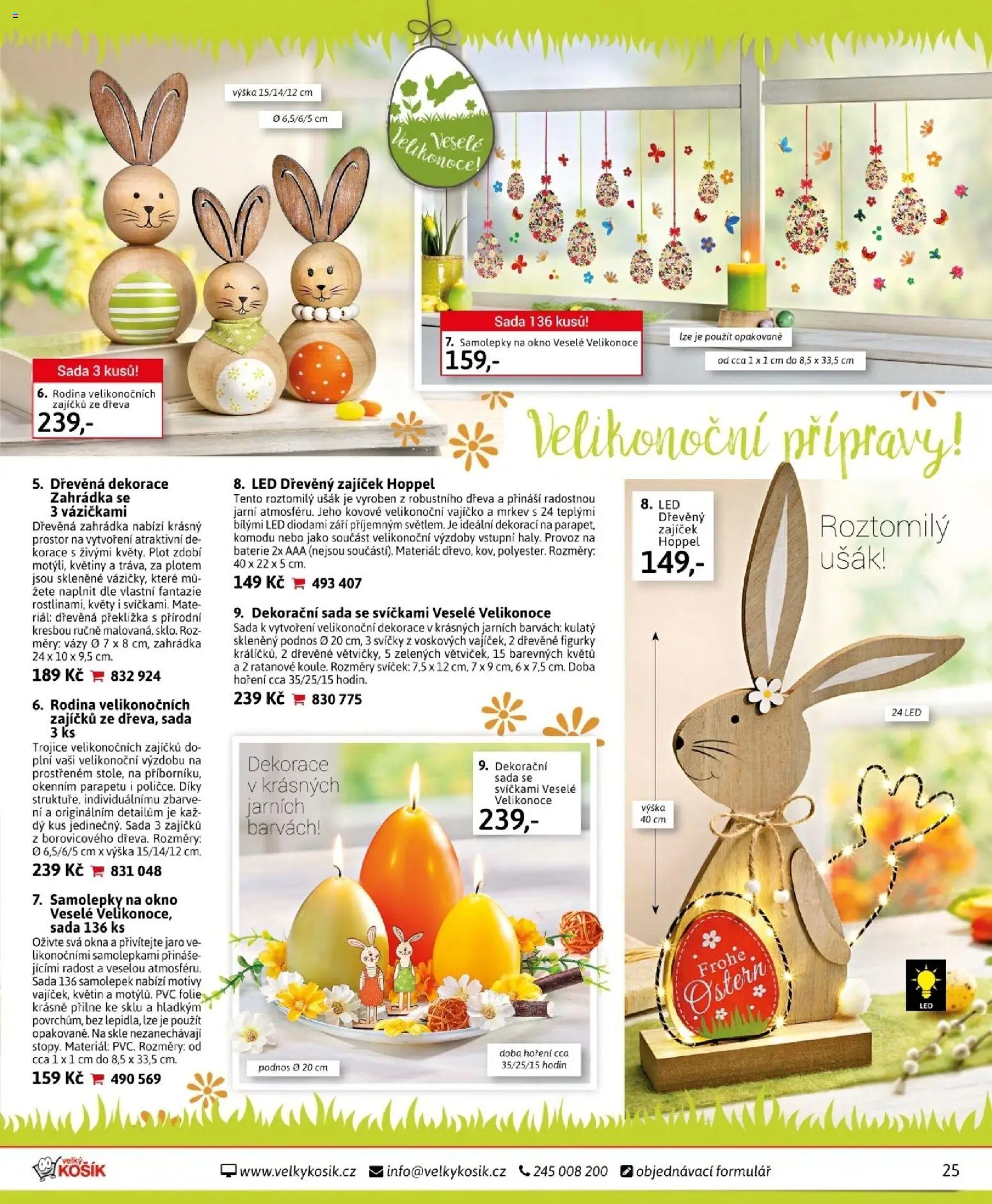 Velký Košík katalog únor 2026 od 01.02.2026 | Strana: 25 | Produkty: Fólie, Mrkev, Samolepky, Baterie