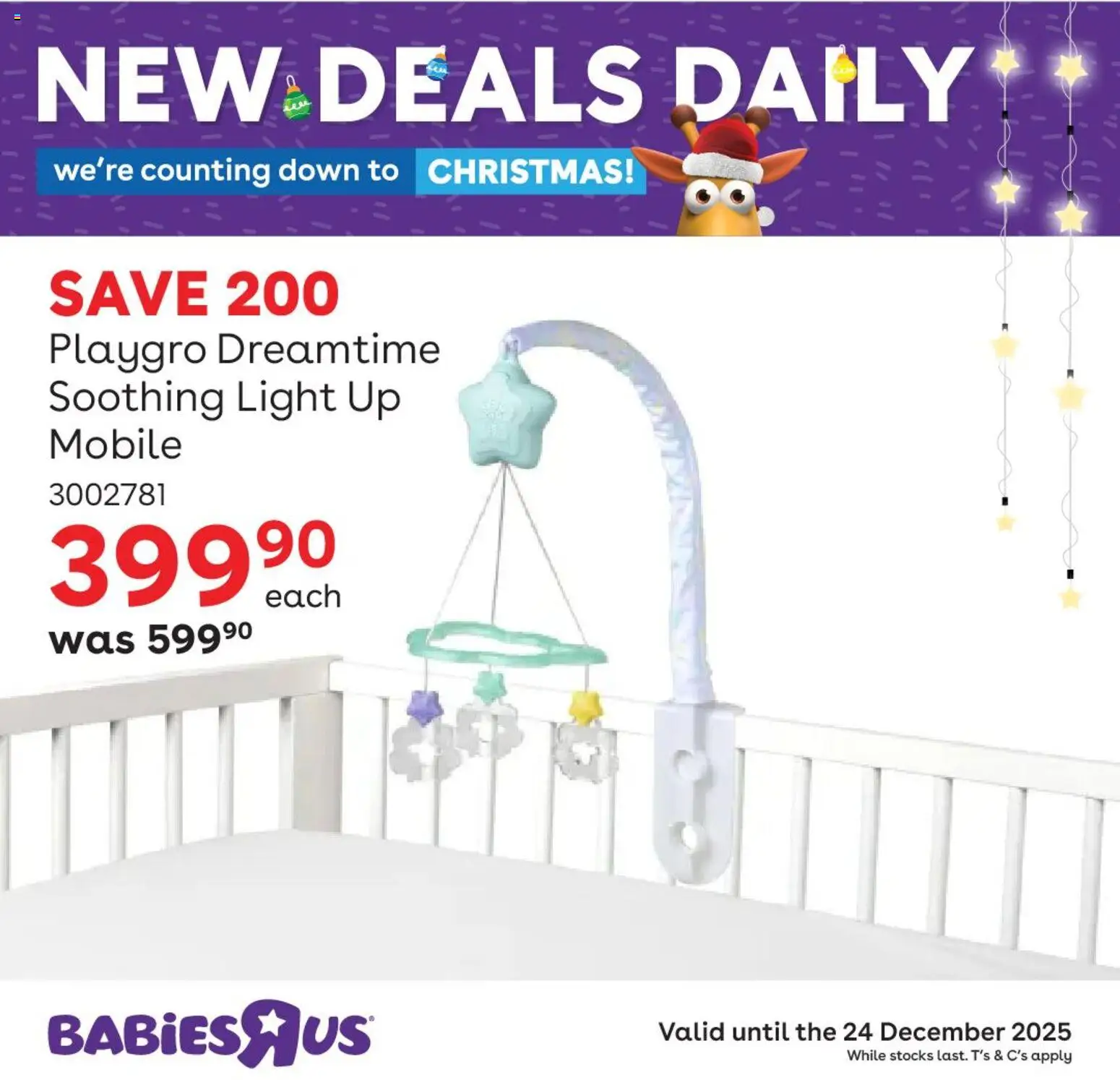 New Babies R Us catalogue – valid from 18.12.2025 | Page: 2 | Products: Light
