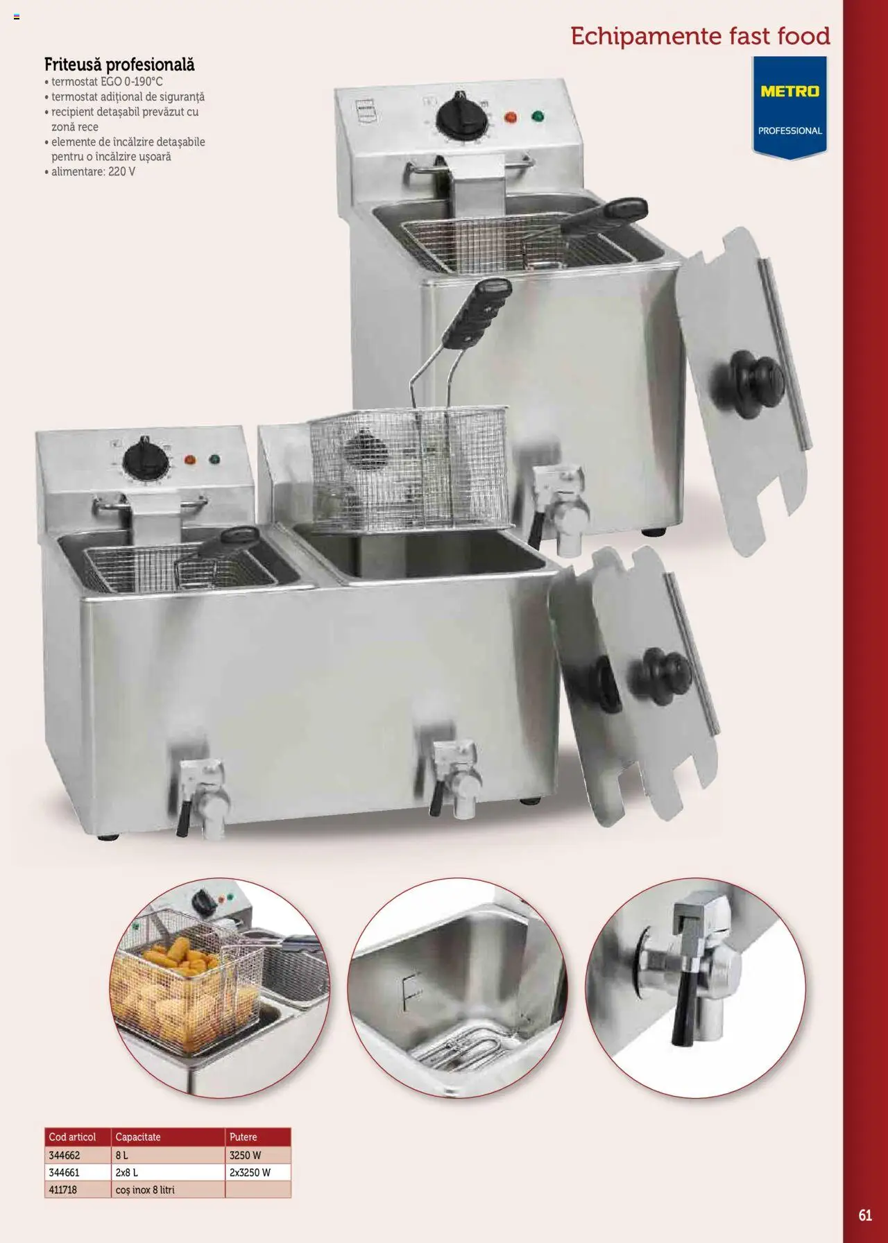 Noul catalog Metro – valabil de la 17.09.2025 | Pagină: 61 | Produse: Coș