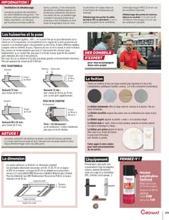Gedimat - Prévisualisation de Gedimat catalogue valide à partir de 01.04.2026 | Page: 125 | Produits: Mousse, Porte, Portes, Cartouche