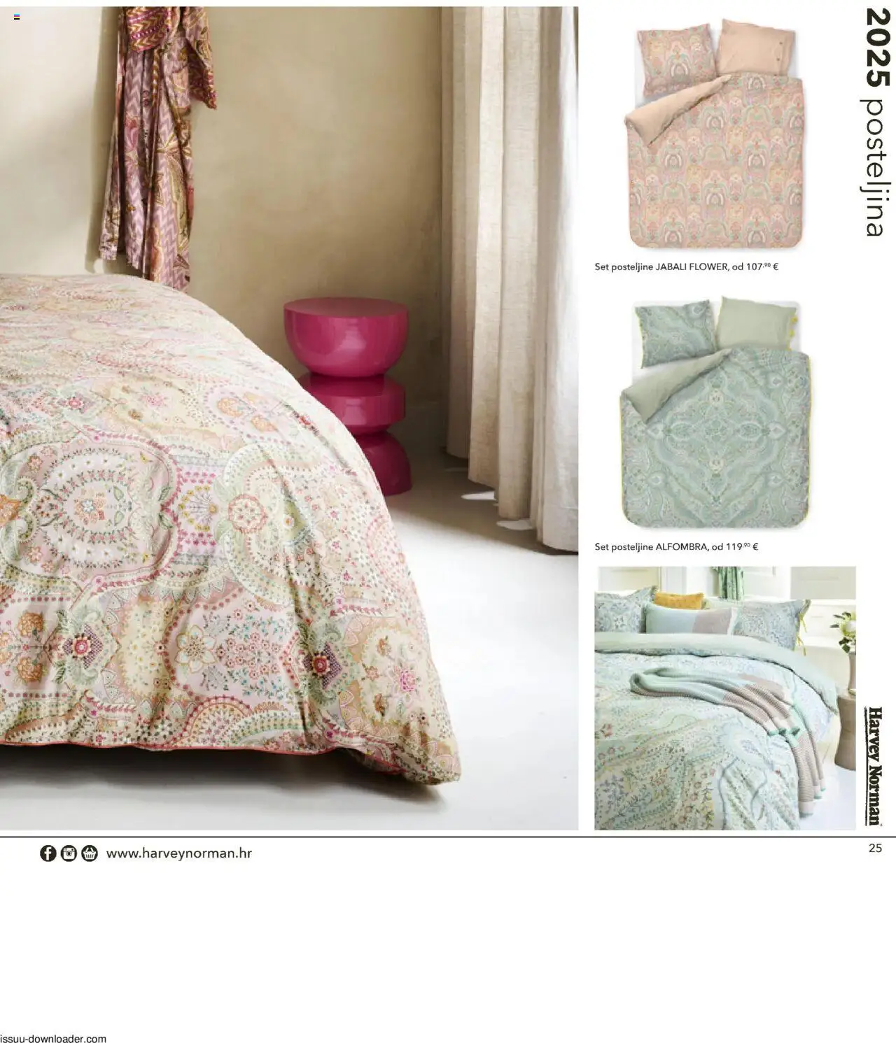 Harvey Norman katalog | vrijedi od 15.05.2025 | Stranica: 25 | Proizvodi: Posteljina