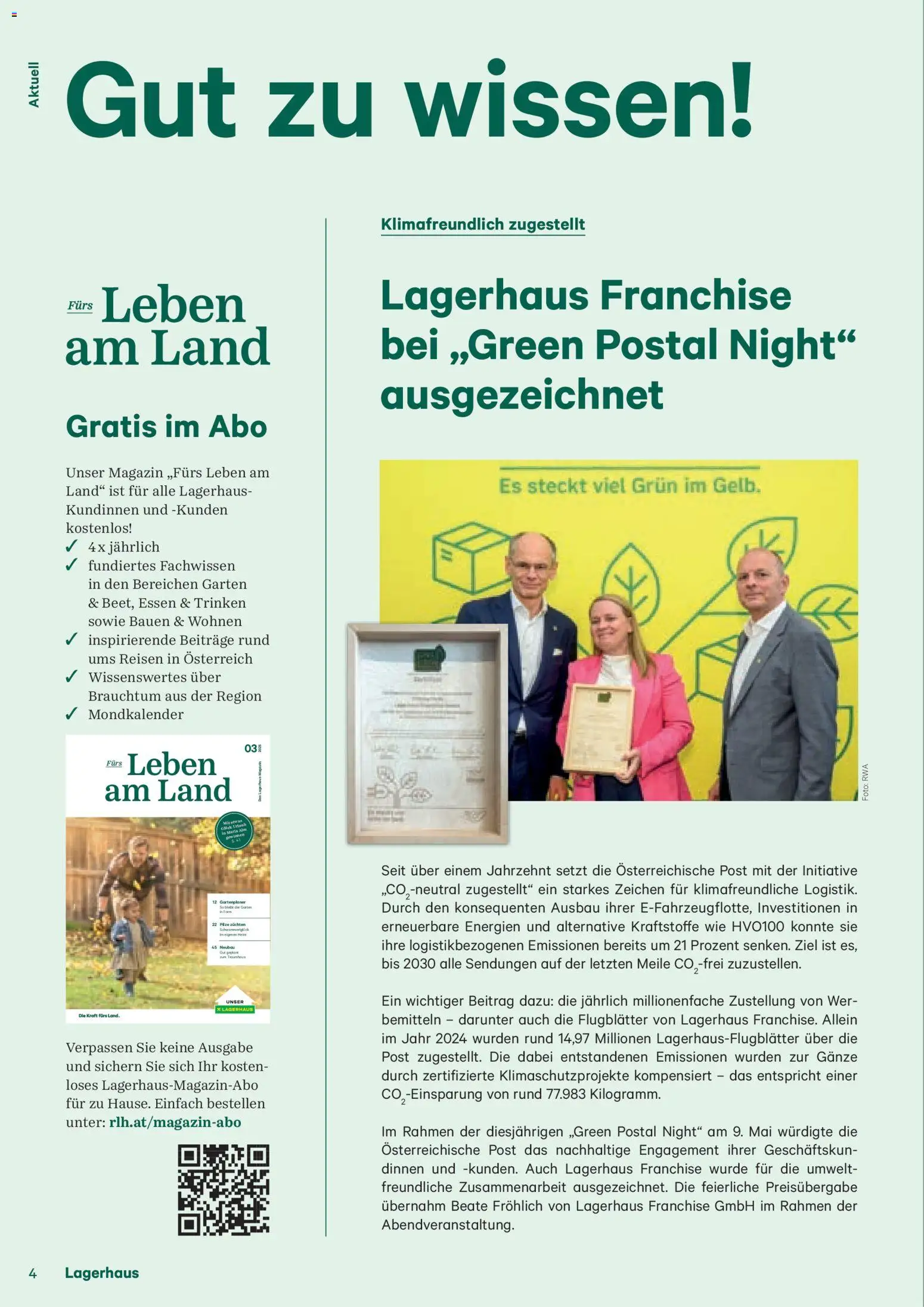Lagerhaus Fürs Leben am Land gültig ab 01.11.2025 | Seite: 4