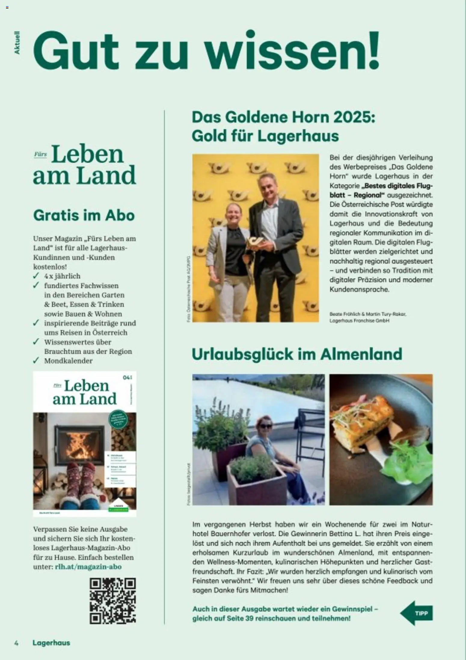 Lagerhaus Fürs Leben am Land gültig ab 01.11.2025 | Seite: 4