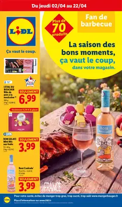 LIDL - Prévisualisation de LIDL Fan de barbecue valide à partir de 02.04.2026