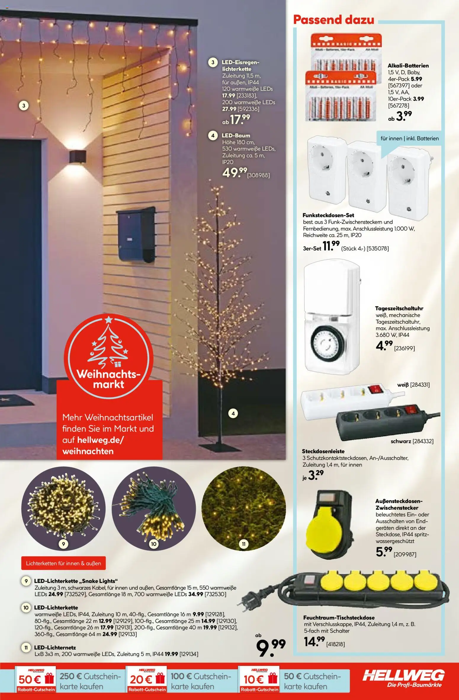 Hellweg Prospekt – gültig ab 17.11.2025 | Seite: 3 | Produkte: Batterien