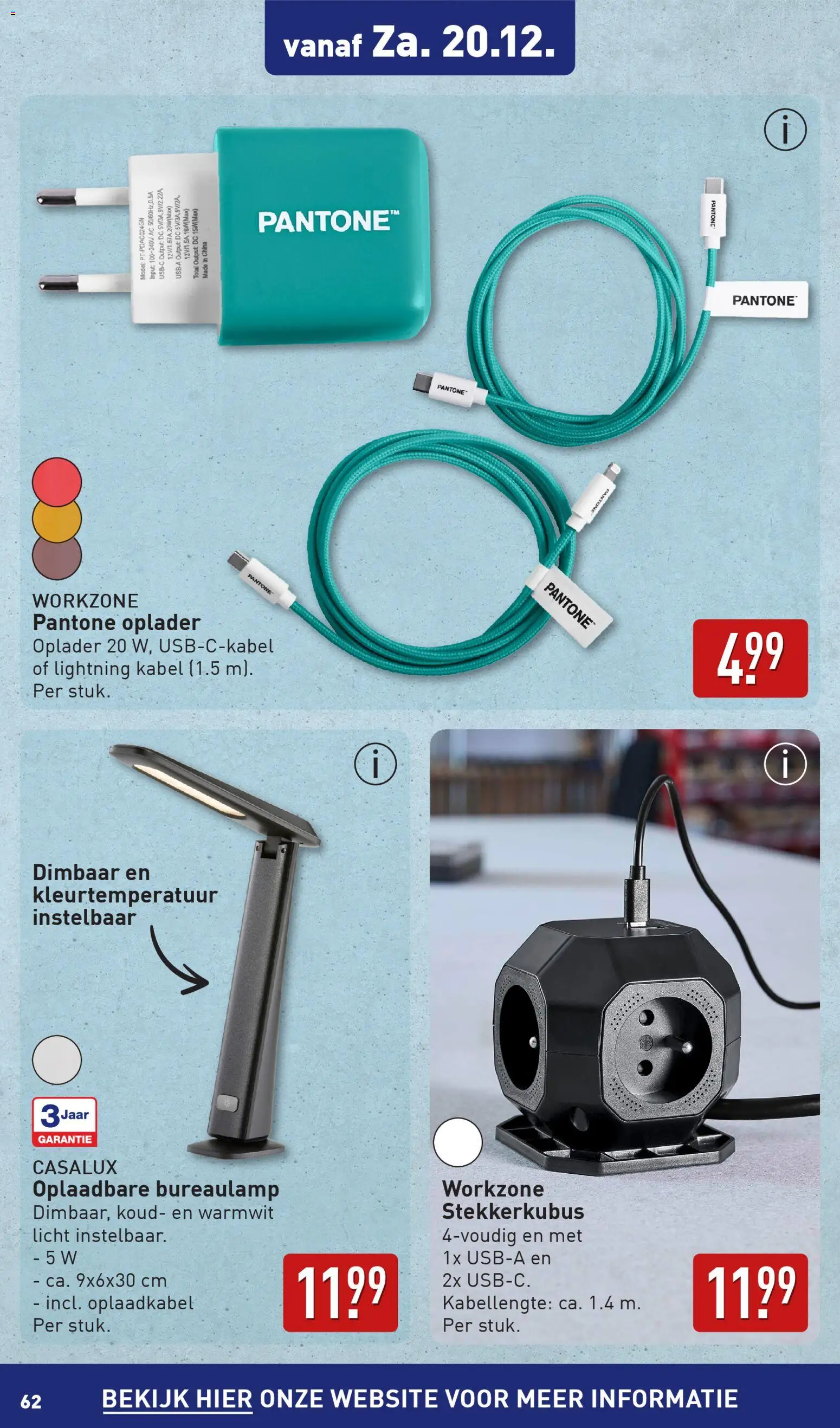 {H1} | Pagina: 62 | Producten: Oplader, Kabel