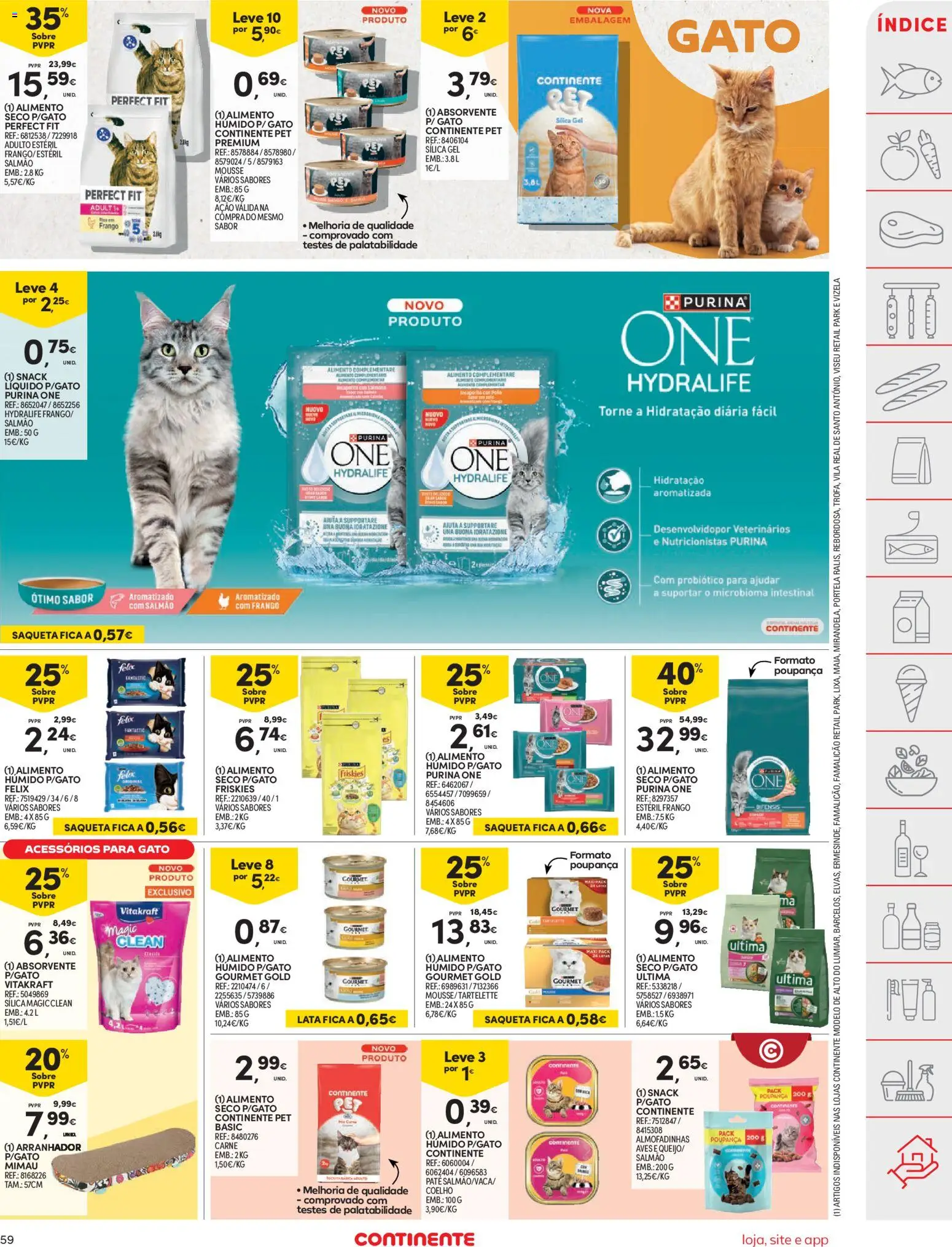 Continente folheto │ válido de 26.12.2025 | Página: 59 | Produtos: Frango, Salmão, Carne, Coelho