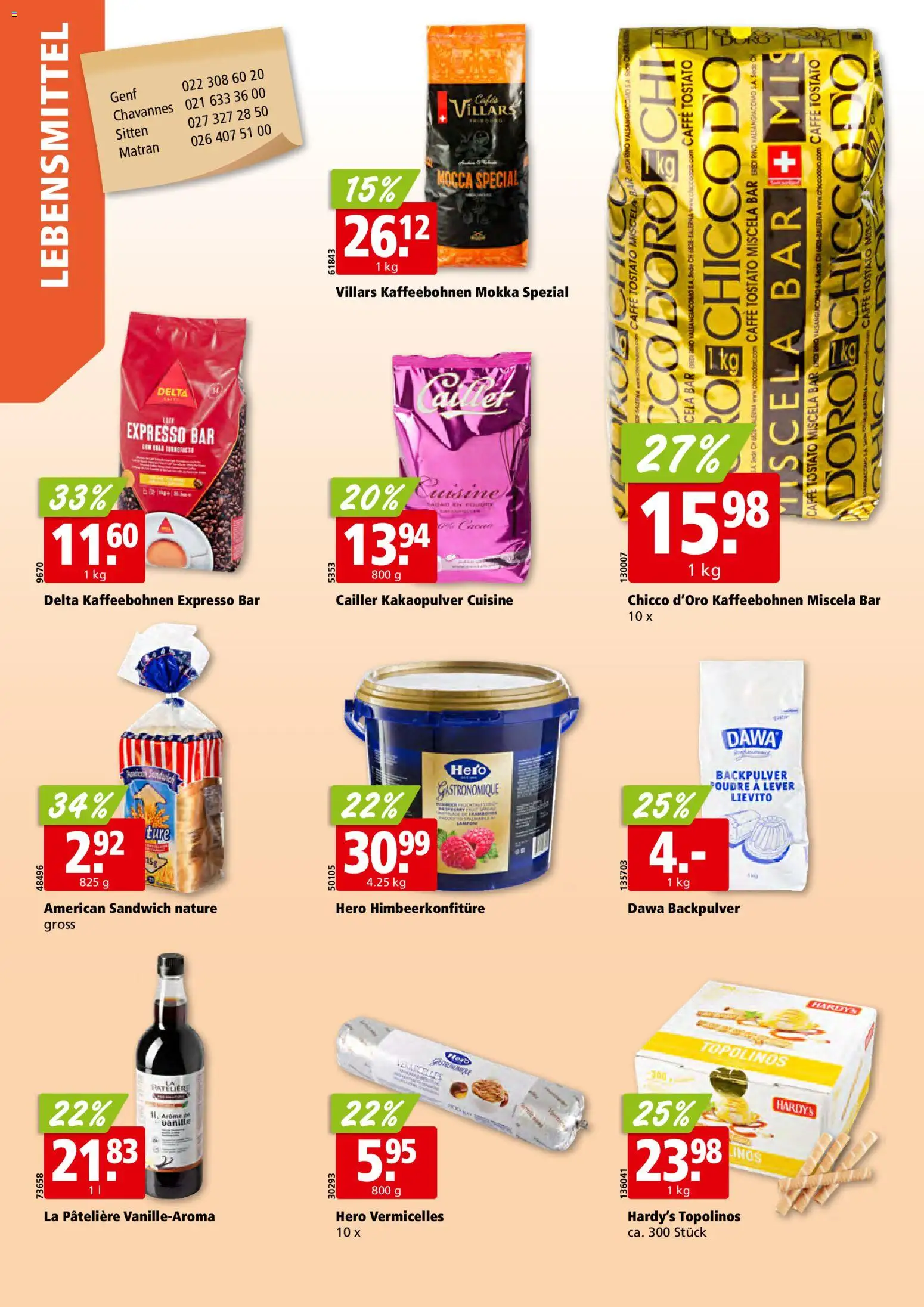 Aligro Aktionen Chavannes, Matran, Genf, Sitten – gültig ab 24.11.2025 | Seite: 24